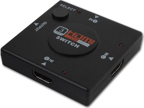 Savio CL-26 HDMI Switch (3 PC - 1 Kijelző)