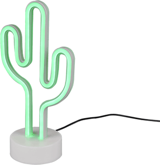 TRIO Cactus USB Asztali LED Dekor Lámpa - Zöld