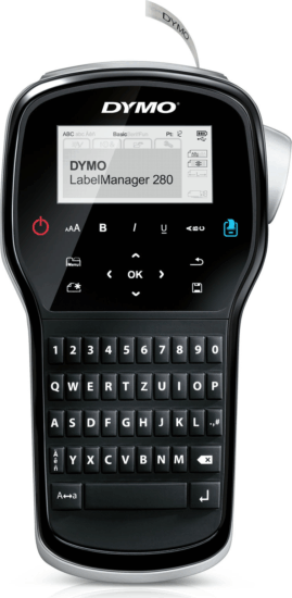 Dymo LabelManager 280 QWERTZ Szalagnyomtató Feliratozógép