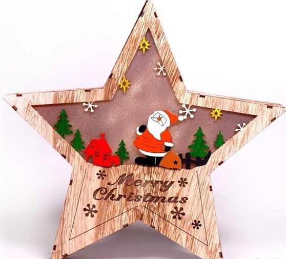 Iris LED Csillag alakú Télapó