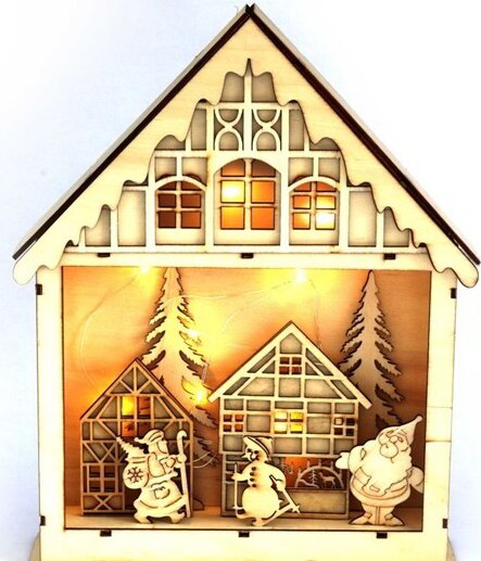 Iris LED Karácsonyi Ház Iris LED Karácsonyi Ház