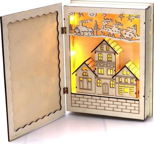 Iris LED kinyitható Karácsonyi Könyv