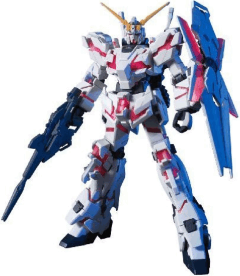 Bandai HG RX-0 Unicorn robot Romboló Mód Bandai HG RX-0 Unicorn robot Romboló Mód