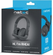 Natec Rhea Gaming Headset - Fekete