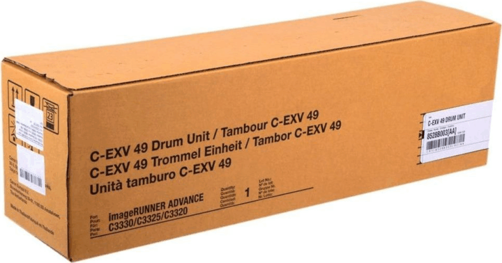 Canon C-EXV 49 Eredeti Dobegység Fekete Canon C-EXV 49 Eredeti Dobegység Fekete