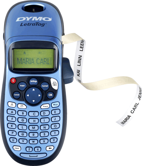 Dymo LetraTag LT-100H Szalagnyomtató Feliratozógép