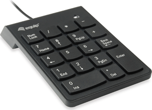 Equip-Life 245205 USB NumPad - Fekete Equip-Life 245205 USB NumPad - Fekete
