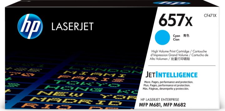 HP CF471X/657X Eredeti Toner Cián