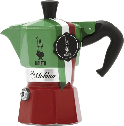Bialetti La Mokina 1 személyes kotyogós kávéfőző Bialetti La Mokina 1 személyes kotyogós kávéfőző