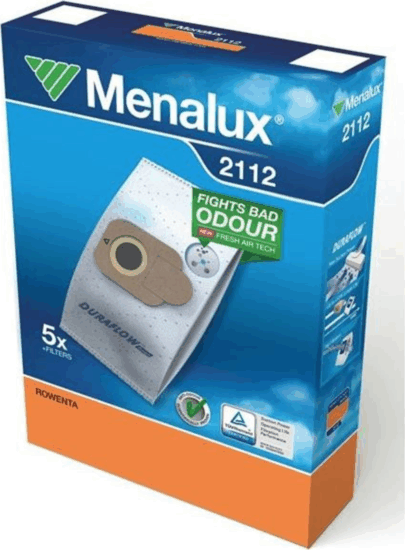 Menalux 2112 5 db szintetikus porzsák + 1 microfilter