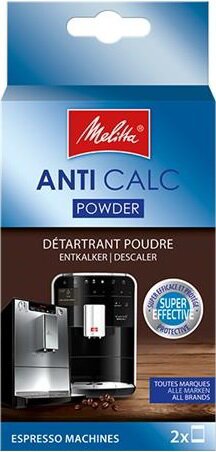 Melitta Anti Calc Vízkőtelenítő por - 2 x 40 g