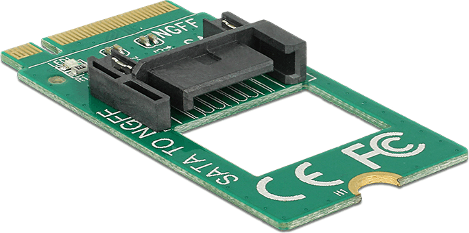 DeLOCK 62876 1x belső SATA - M.2 key B adapter DeLOCK 62876 1x belső SATA - M.2 key B adapter