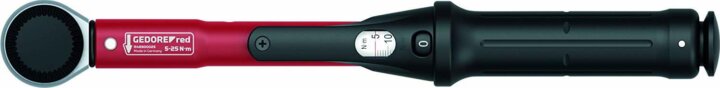 Gedore R68900300 Red 1/4" Nyomatékkulcs (5-25 Nm)