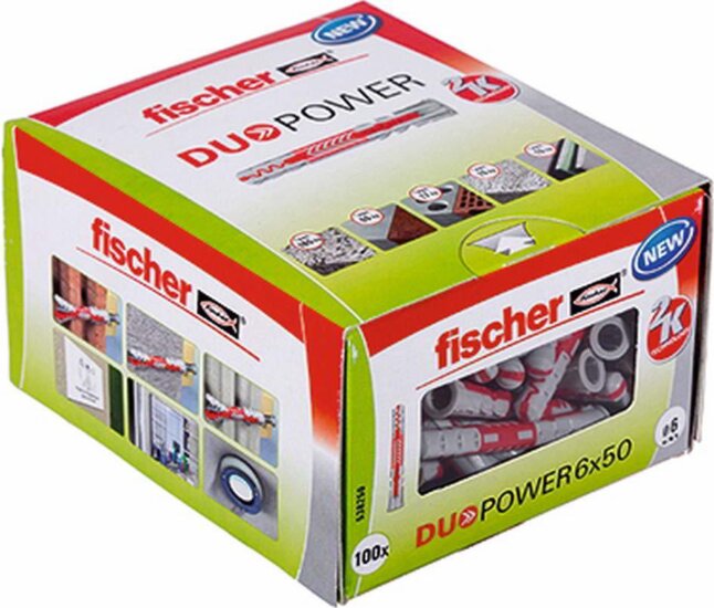 Fischer DUOPOWER 6x50 Tipli (100db/csomag)