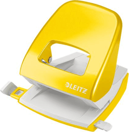 Leitz Nexxt Wow 30 lap kapacitású Kétlyukú lyukasztó - Metál sárga
