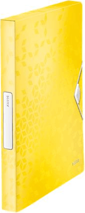 Leitz Wow Jumbo 30 mm A4 Gumis mappa - Sárga