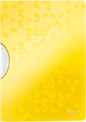 Leitz Wow ColorClip A4 Klipes gyorsfűző - Sárga