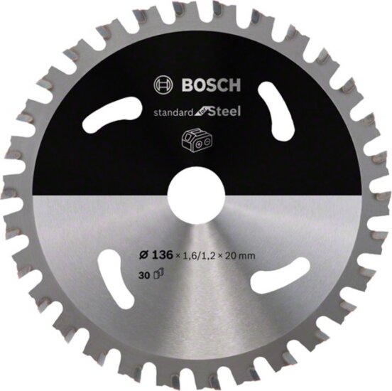 Bosch Standard Acél Körfűrészlap Ø 136mm 30 fog