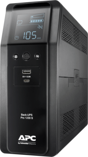 APC Back-UPS Pro BR1200SI 1200VA / 720W Vonalinteraktív UPS APC Back-UPS Pro BR1200SI 1200VA / 720W Vonalinteraktív UPS