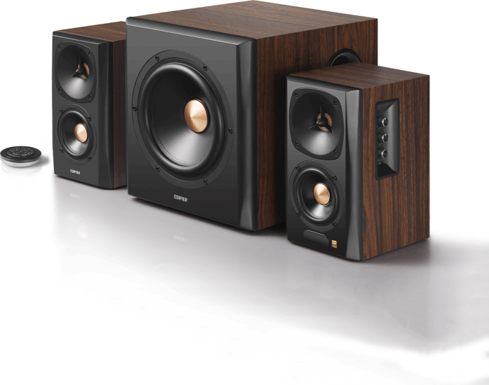 Edifier S360DB 2.1 hangszóró Fekete / Barna