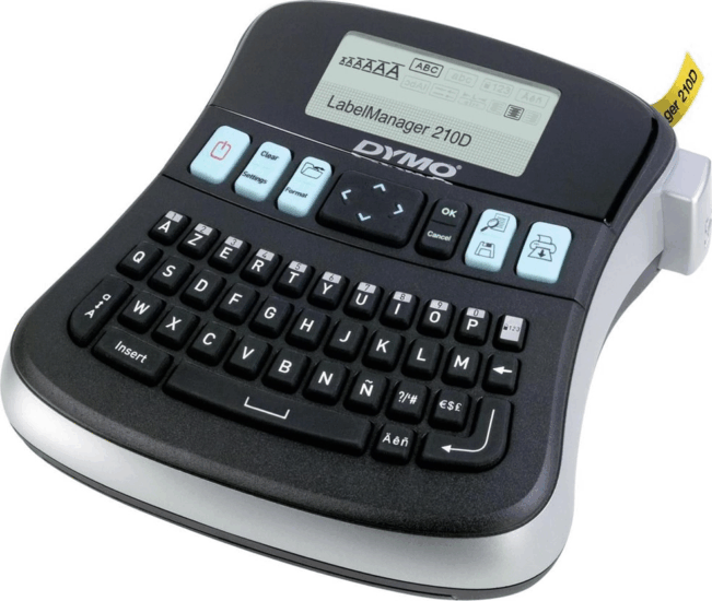 Dymo LabelManager 210D Szalagnyomtató Feliratozógép Dymo LabelManager 210D Szalagnyomtató Feliratozógép