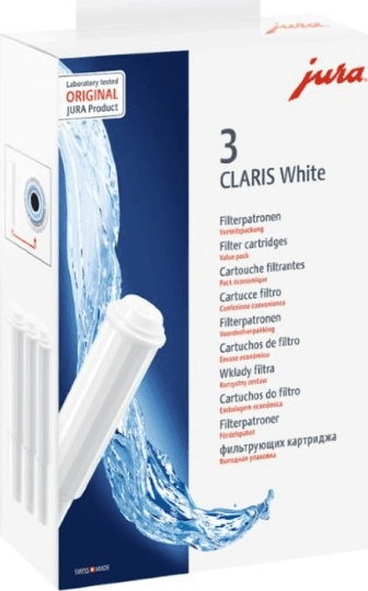 Jura Claris szűrőpatron Jura automata kávégépekhez (3db/csomag) Jura Claris szűrőpatron Jura automata kávégépekhez (3db/csomag)