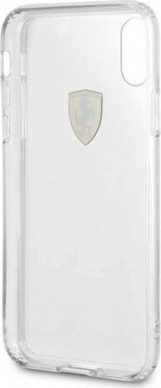 Ferrari FESTRHCPI61TR Apple iPhone XR Ütésálló Hátlap Tok - Átlátszó