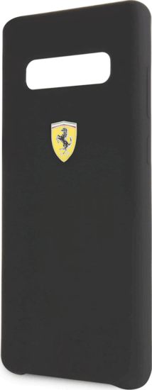 Ferrari SF Samsung Galaxy S10 Plus Szilikon Tok - Fekete