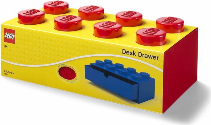 LEGO 40211730 Room Copenhagen Asztali fiókos tárolódoboz - Piros LEGO 40211730 Room Copenhagen Asztali fiókos tárolódoboz - Piros