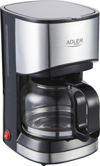 Adler AD 4407 Filteres kávéfőző - Fekete/Ezüst