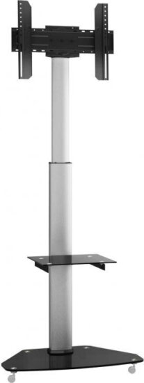 SBOX FS-500 37" - 70" LCD TV/Monitor Gurulós padló állvány - Fekete/Szürke