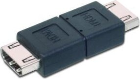 Assmann HDMI F - HDMI F Adapter Fekete Assmann HDMI F - HDMI F Adapter Fekete