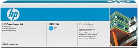 HP CB381A cián toner