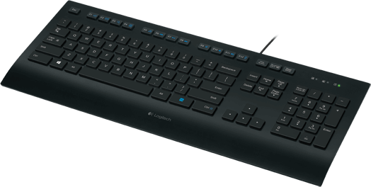 Logitech K280e USB Billetnyűzet US - Fekete