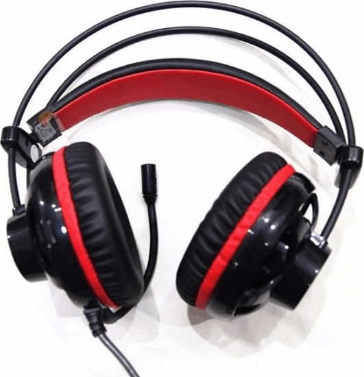 Motospeed H11 5.1 Sorrund Gaming Headset - Fekete / Piros Motospeed H11 5.1 Sorrund Gaming Headset - Fekete / Piros