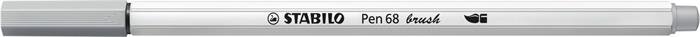 Stabilo Pen 68 brush Ecsetirón - Középszürke