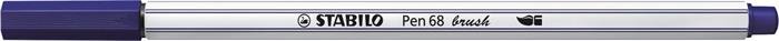 Stabilo Pen 68 brush Ecsetirón - Sötétkék