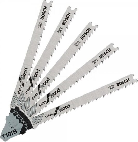 Bosch 2608630030 T 101 B Clean for Wood szúrófűrészlap (5db/csomag)