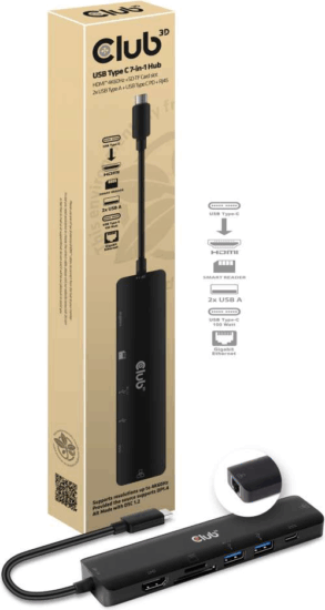 Club3D CSV-1592 Dokkoló USB-C eszközökhöz