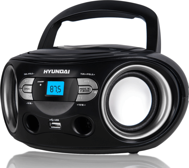 Hyundai TRC 533 AU3BS CD-s rádió - Fekete/Ezüst Hyundai TRC 533 AU3BS CD-s rádió - Fekete/Ezüst
