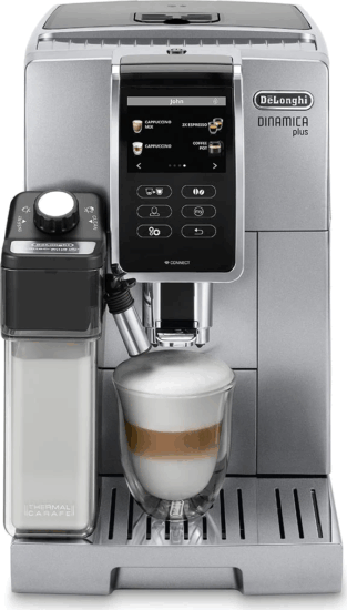 DeLonghi Dinamica Plus ECAM 370.95.S Automata kávéfőző - Ezüst