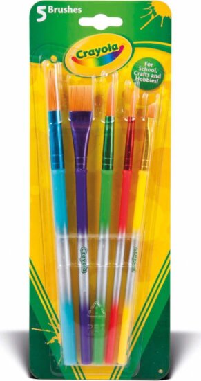 Crayola: Festőecset 5 db-os készlet
