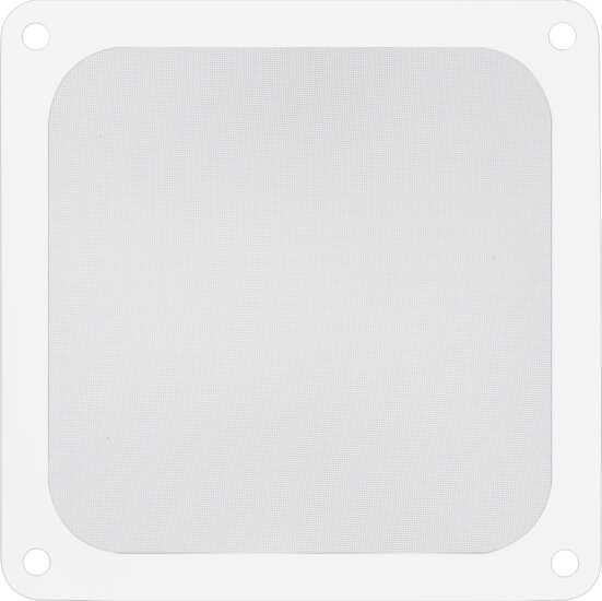 SilverStone FF123 120mm mágneses ventilátor porszűrő - Fehér