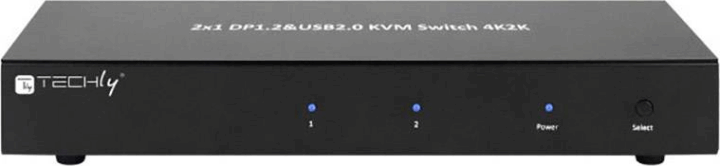 Techly 101928 Dual DisplayPort 2-port KVM Switch Techly 101928 Dual DisplayPort 2-port KVM Switch