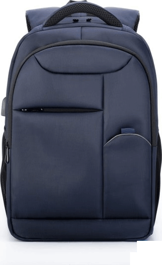 TOO 15.6" Lopásbiztos/USB portos notebook hátizsák - Kék