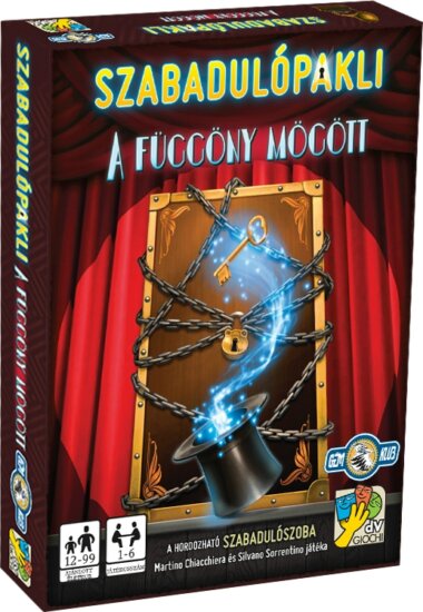 Szabadulópakli: A függöny mögött Történet vezérelt társasjáték Szabadulópakli: A függöny mögött Történet vezérelt társasjáték
