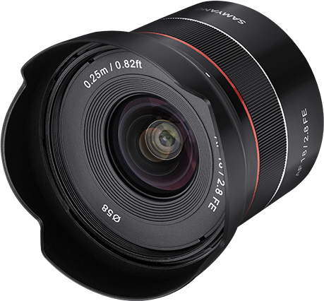 Samyang 18mm f/2.8 AF objektív (Sony E) Samyang 18mm f/2.8 AF objektív (Sony E)
