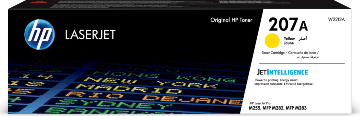 HP 207A Eredeti Toner Sárga