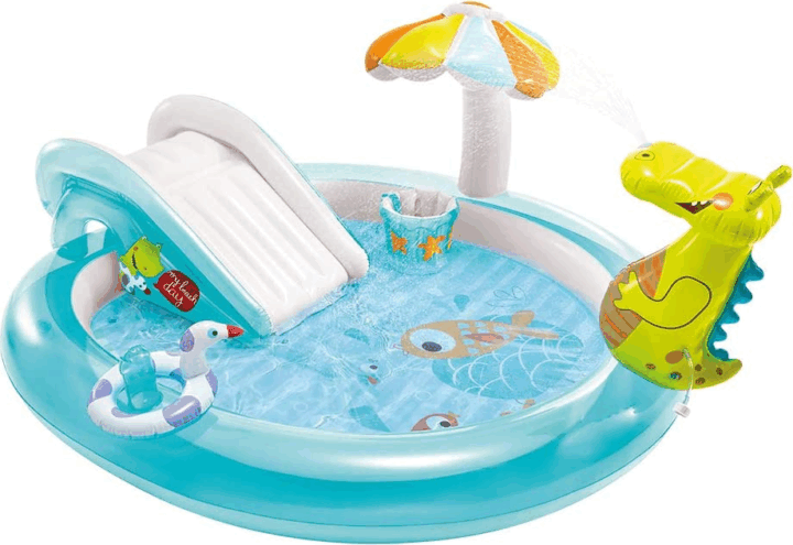 Intex 57165 Aligátoros felfújható gyerek medence