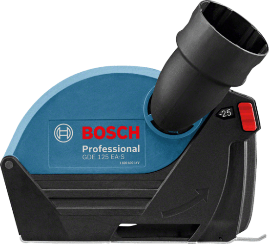 Bosch GDE 125 EA-S Professional Rendszertartozék sarokcsiszolóhoz